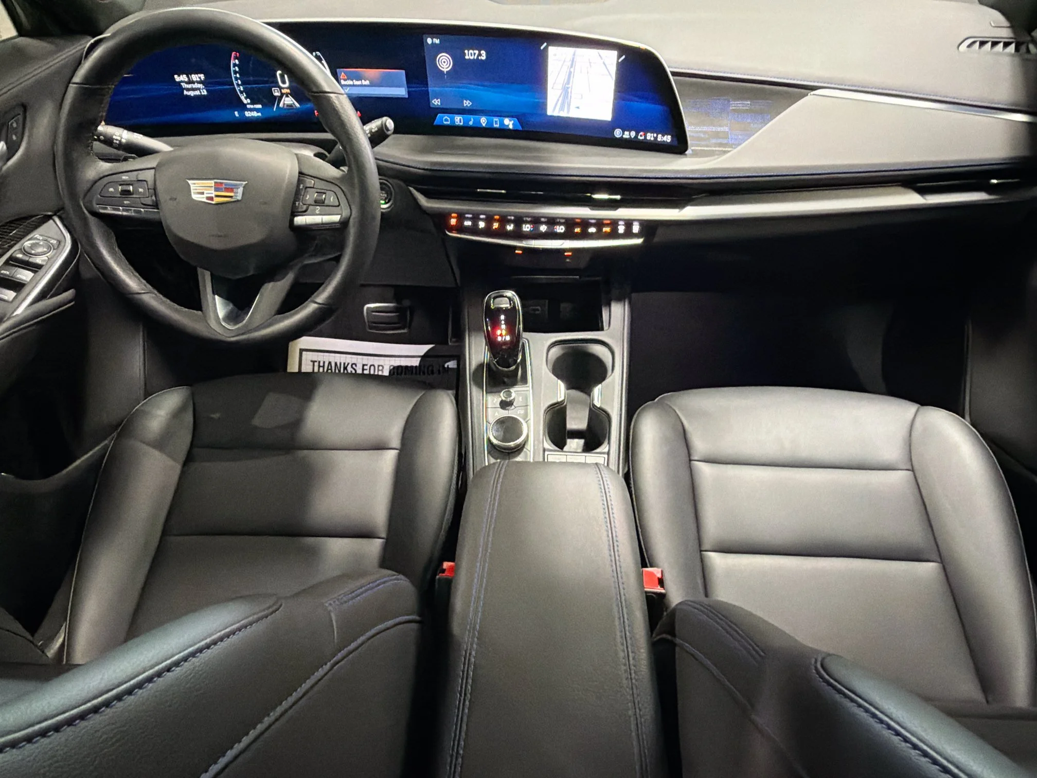 Used 2025 Latte Metallic Cadillac FWD Sport image 16