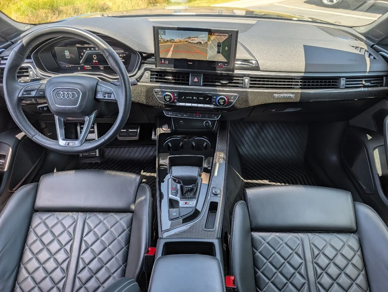 Used 2023 Mythos Black Metallic Audi Premium Plus image 10