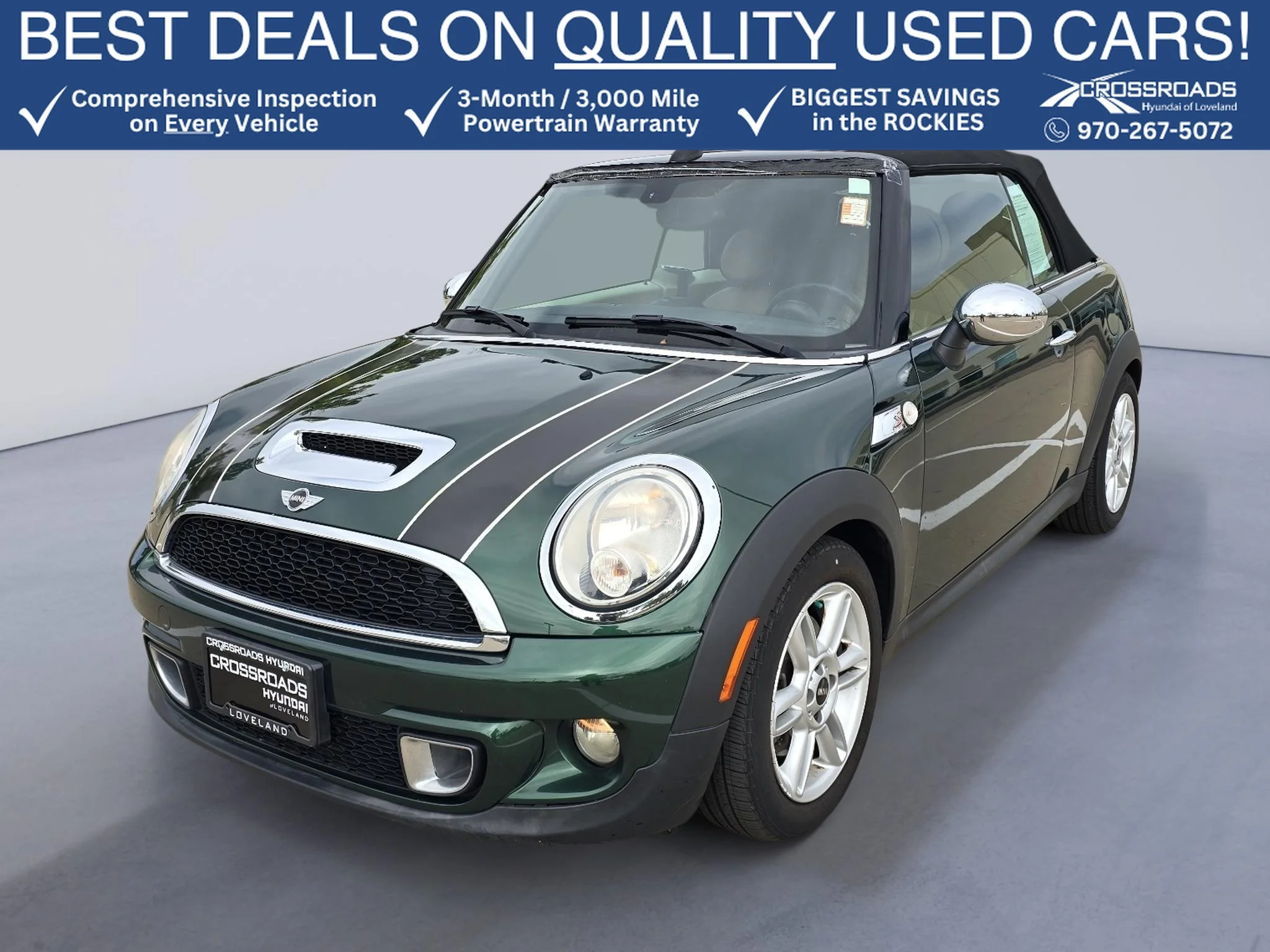 Used 2013 Green MINI S image 1