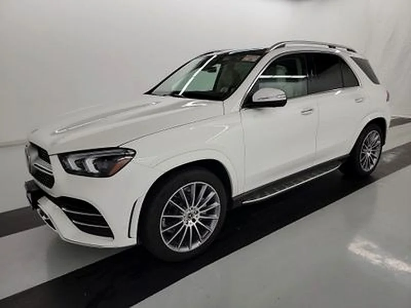 Used 2022 White Mercedes-Benz GLE 350 image 1