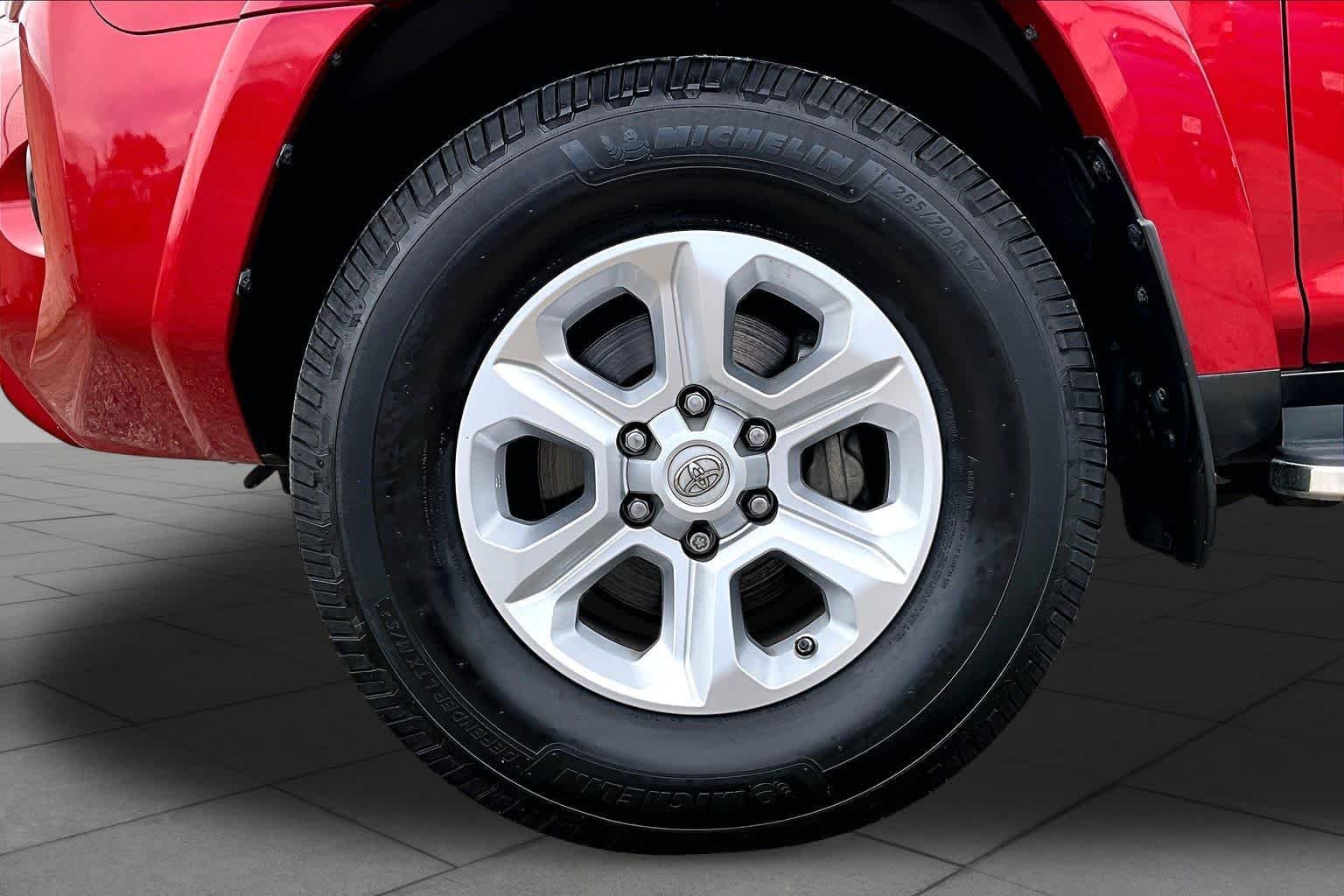 Used 2021 Barcelona Red Metallic Toyota SR5 image 11