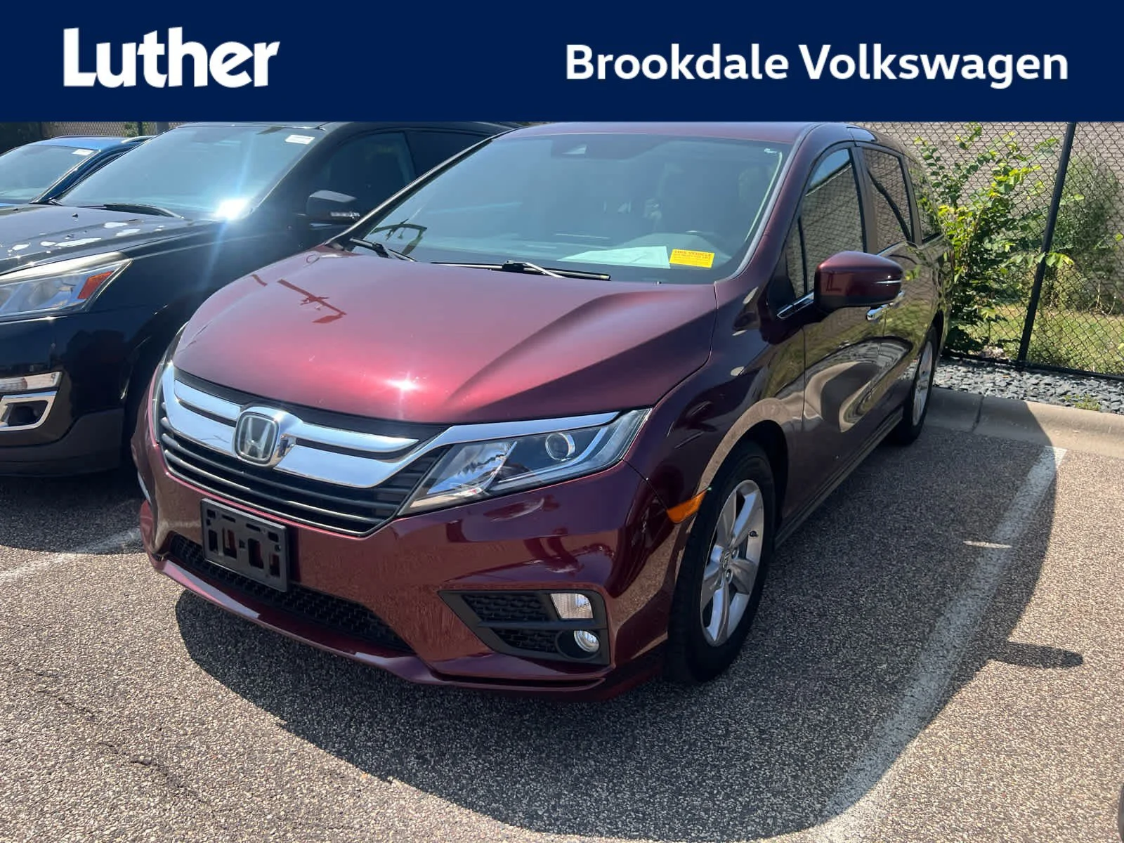 Used 2019 Deep Scarlet Pearl Honda EX-L image 1