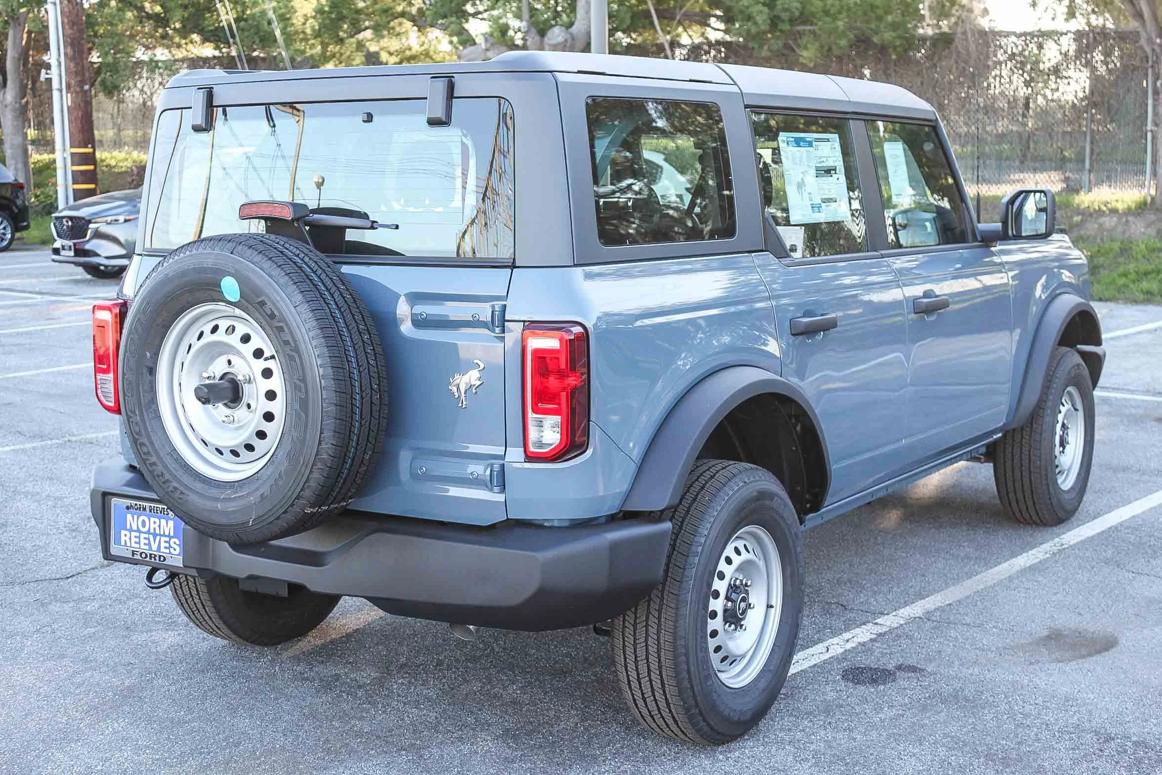 New 2025 Azure Gray Metallic Tri-Coat Ford Base image 8