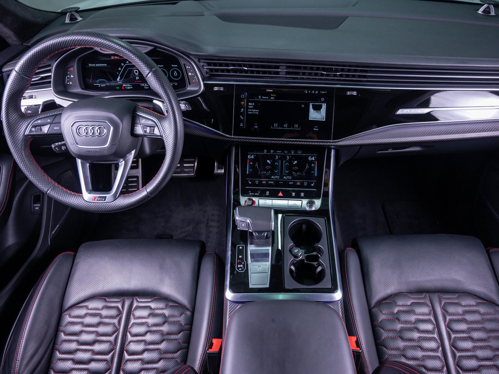 Used 2021 Glacier White Audi 4.0T image 16