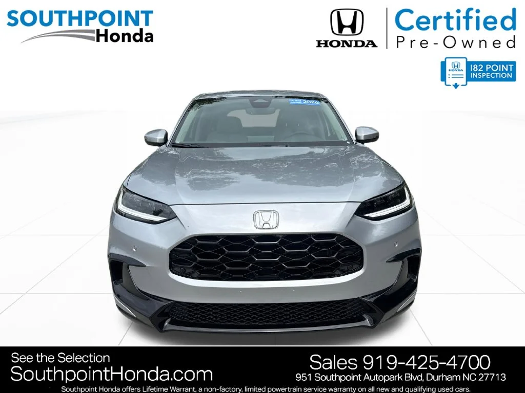 Certified Used 2026 Solar Silver Metallic Honda 2WD EX-L image 2