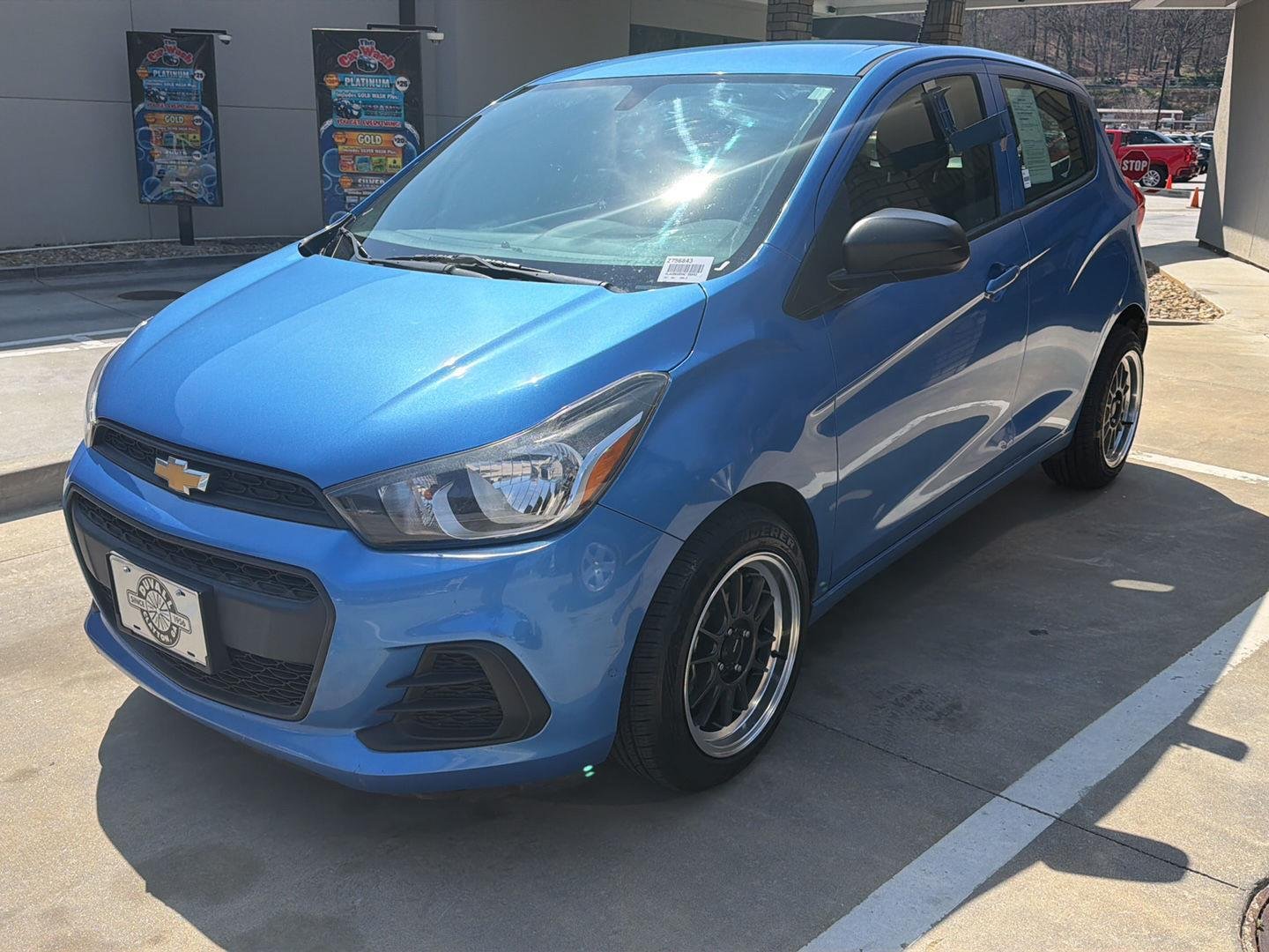 Used 2017 Chevrolet Spark LS with VIN KL8CB6SAXHC756843 for sale in Clayton, GA