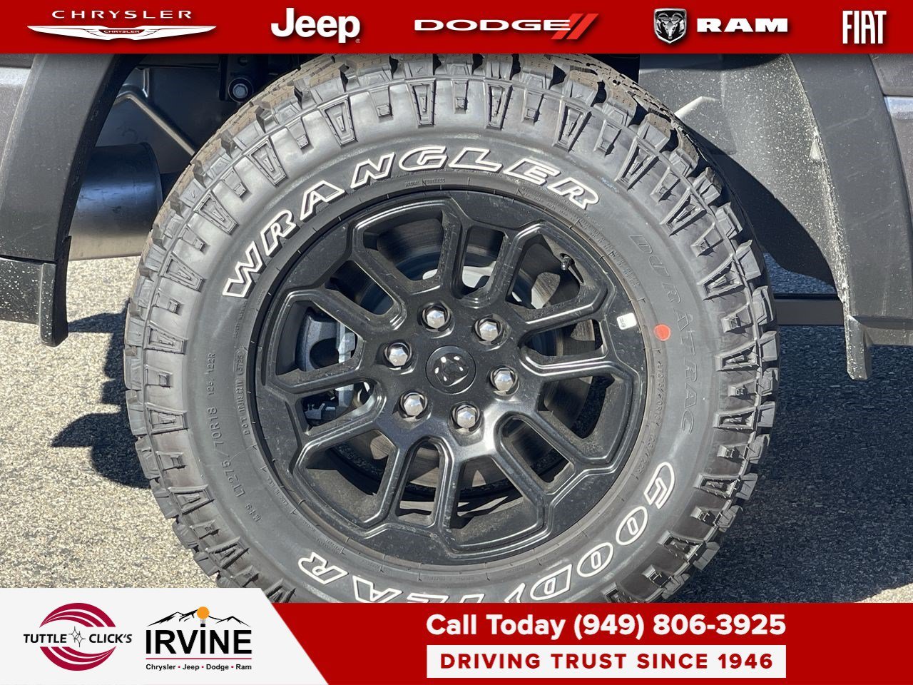 New 2026 Granite Crystal Metallic Clear-Coat Exterior Paint RAM Rebel image 11