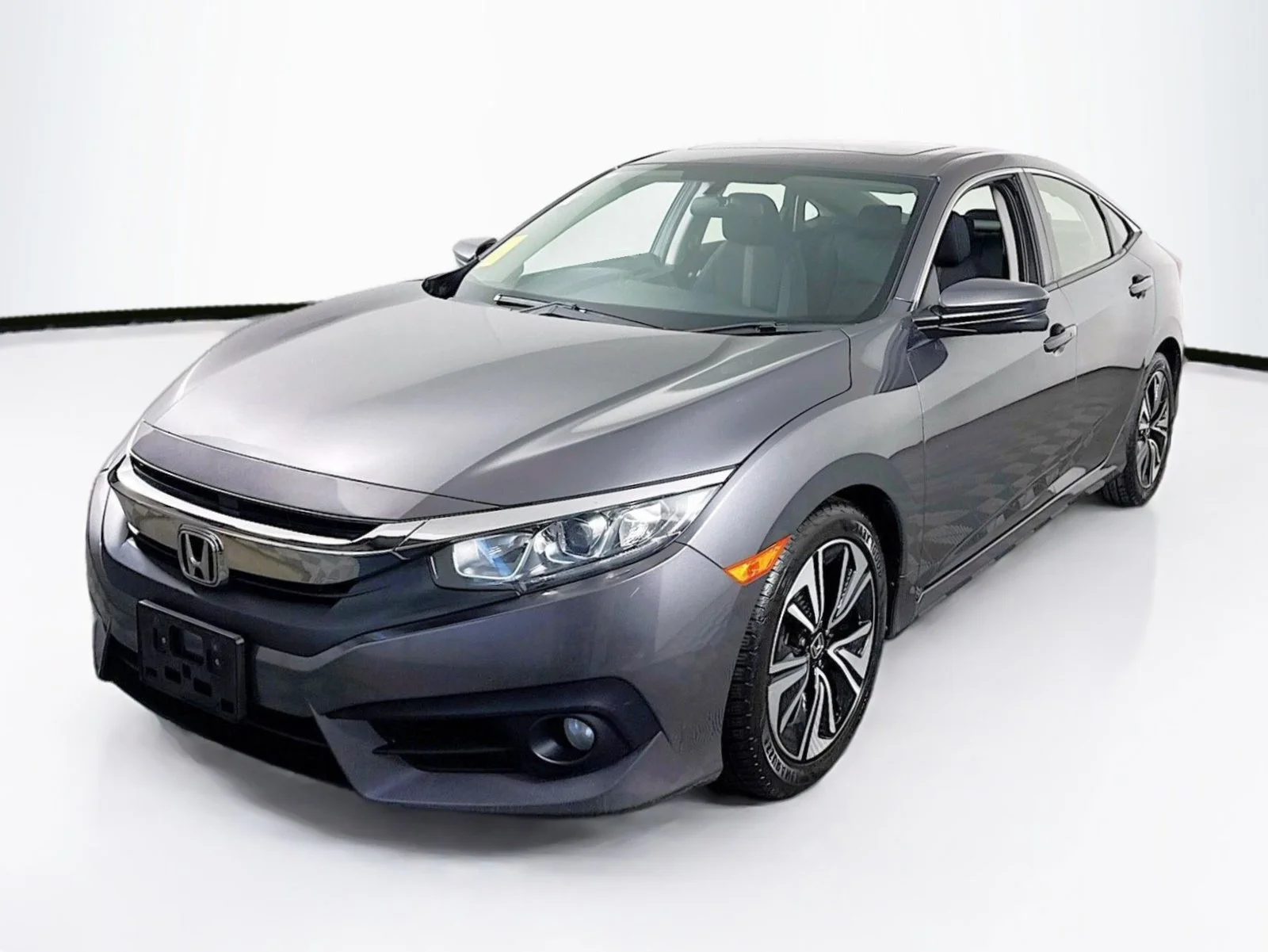Used 2017 Gray Honda EX image 3