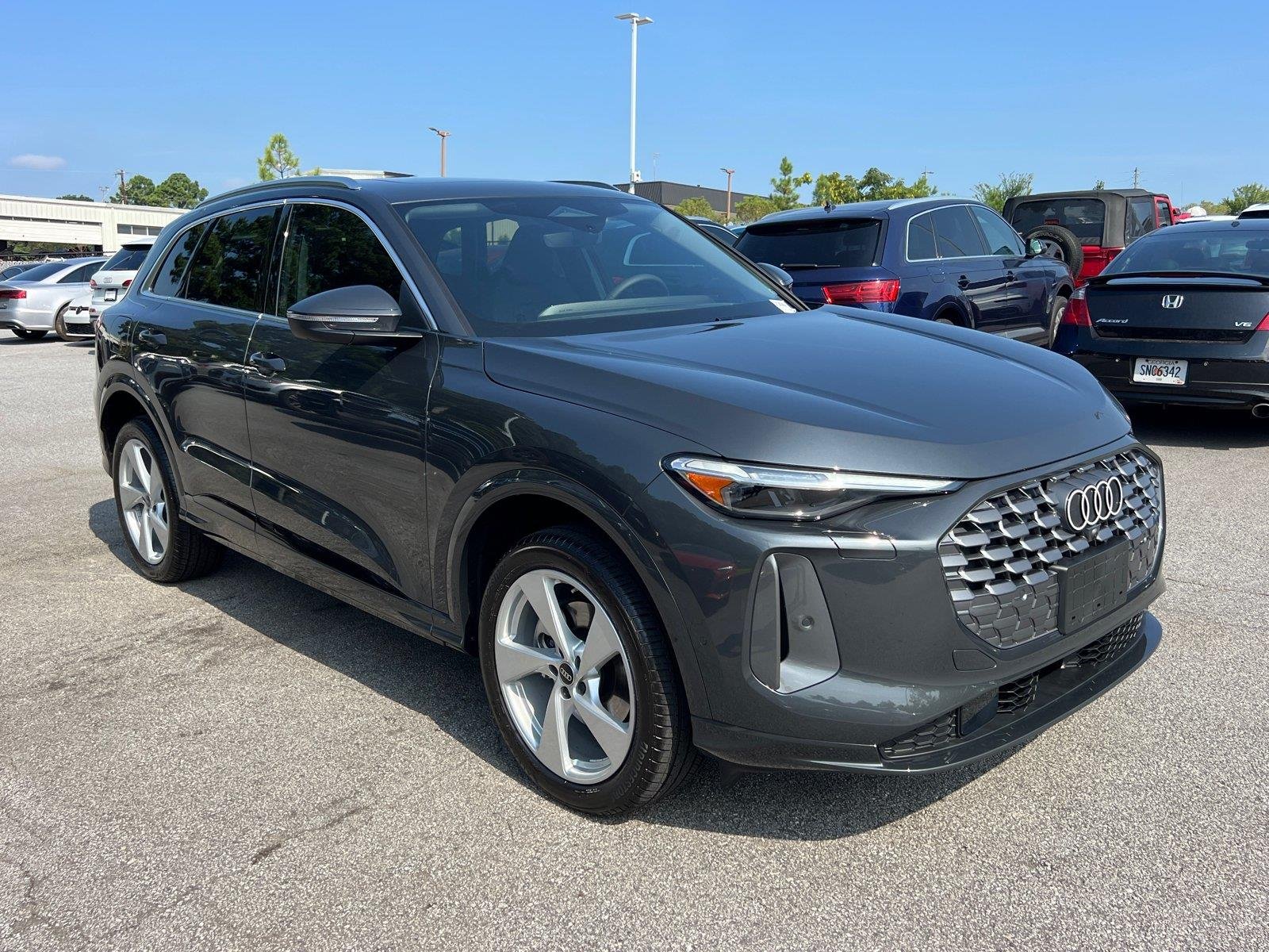 Used 2025 Tambora Gray Metallic Audi Premium Plus image 3