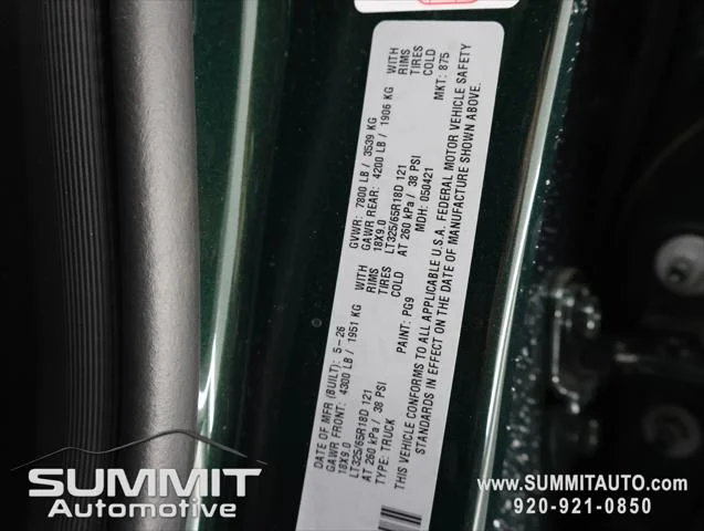 New 2026 Serrano-Green Metallic Exterior Paint RAM RHO image 96