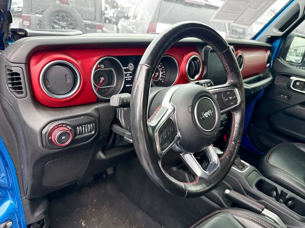 Used 2022 Blue Jeep Unlimited Rubicon image 10