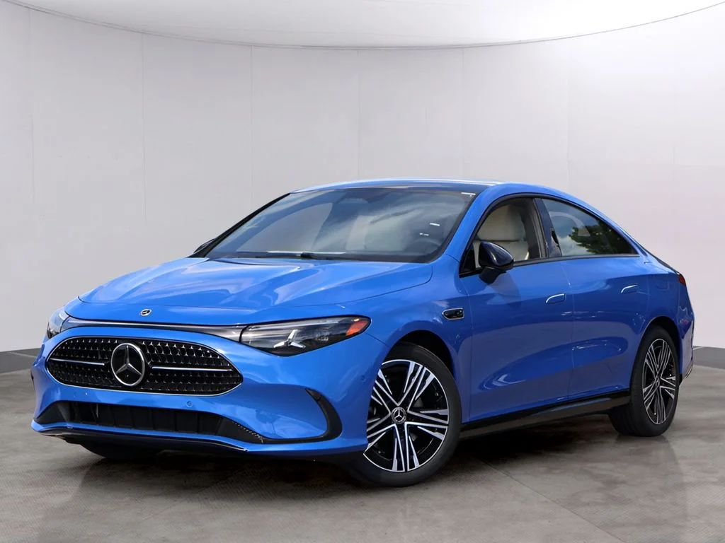 New 2027 Sky Blue Metallic Mercedes-Benz CLA 220 image 1