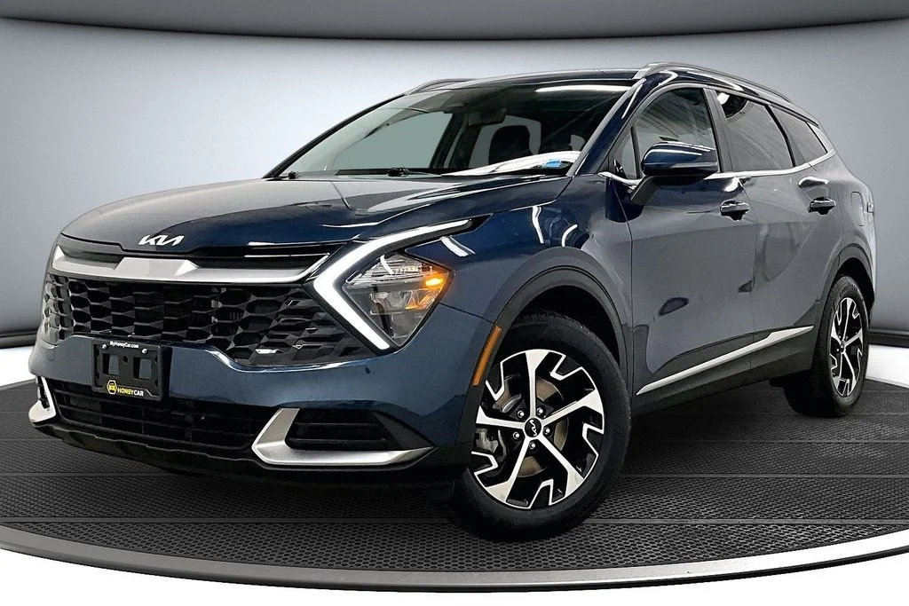 Used 2023 Blue Kia EX image 3