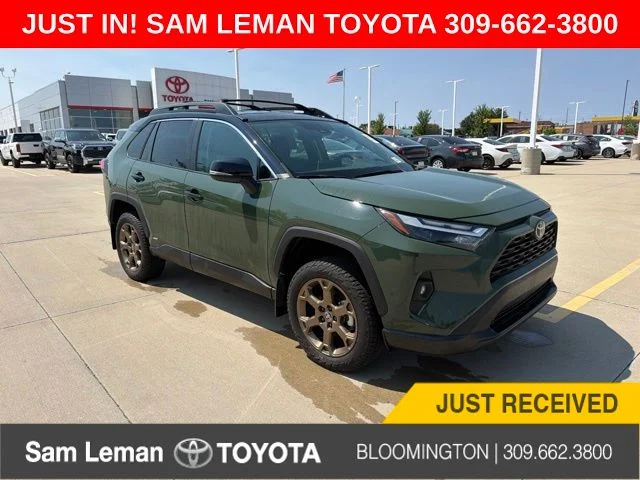 2025 Toyota RAV4 Hybrid Woodland Edition for sale at Sam Leman Toyota of Bloomington