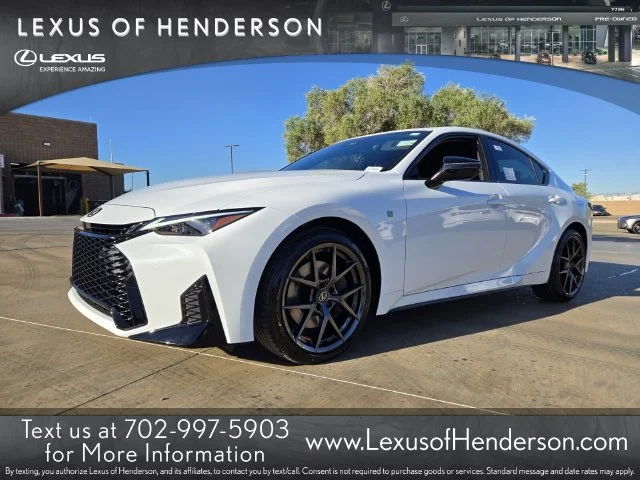 2026 Lexus IS 350 F SPORT DESIGN