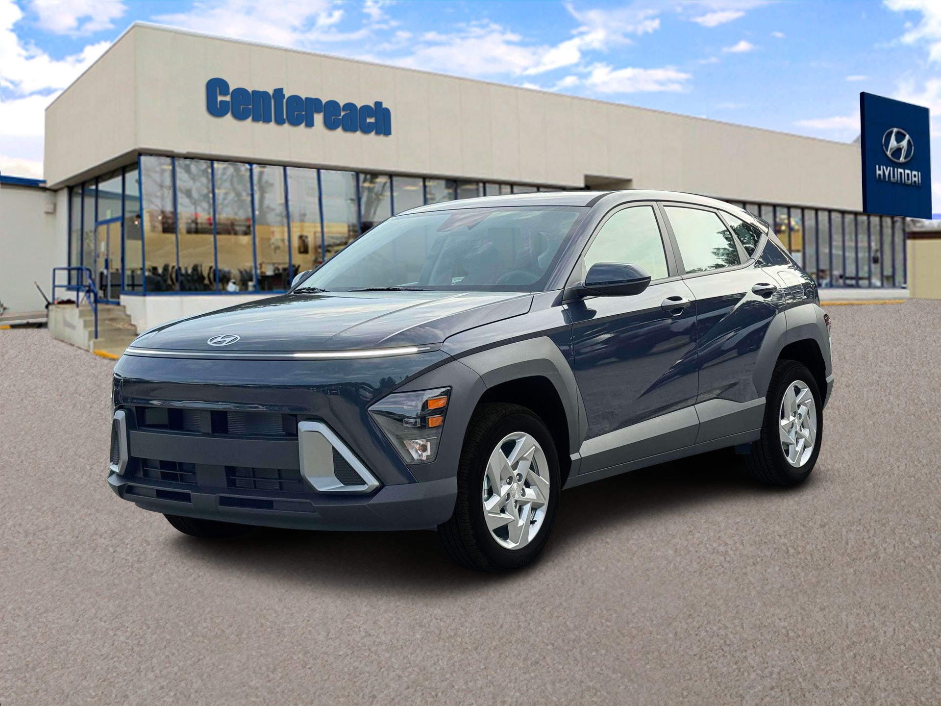 New 2027 Denim Blue Pearl Hyundai SE AWD image 1