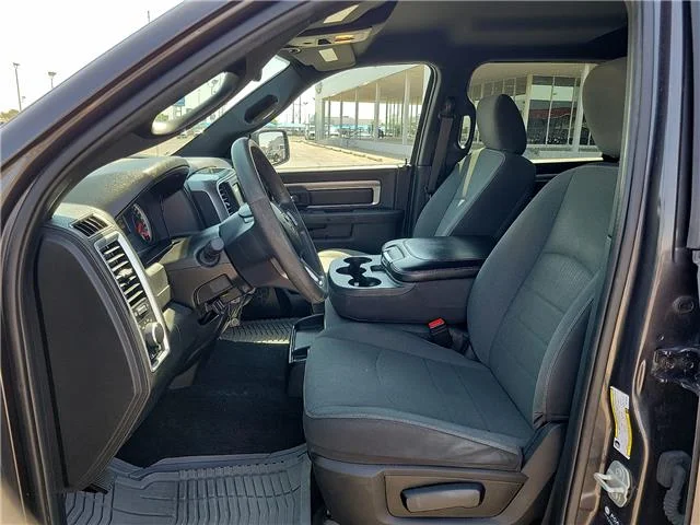 Used 2024 Granite Crystal Metallic Clearcoat RAM SLT 4x2 Crew Cab 5.6 ft. box 140 in. WB image 11