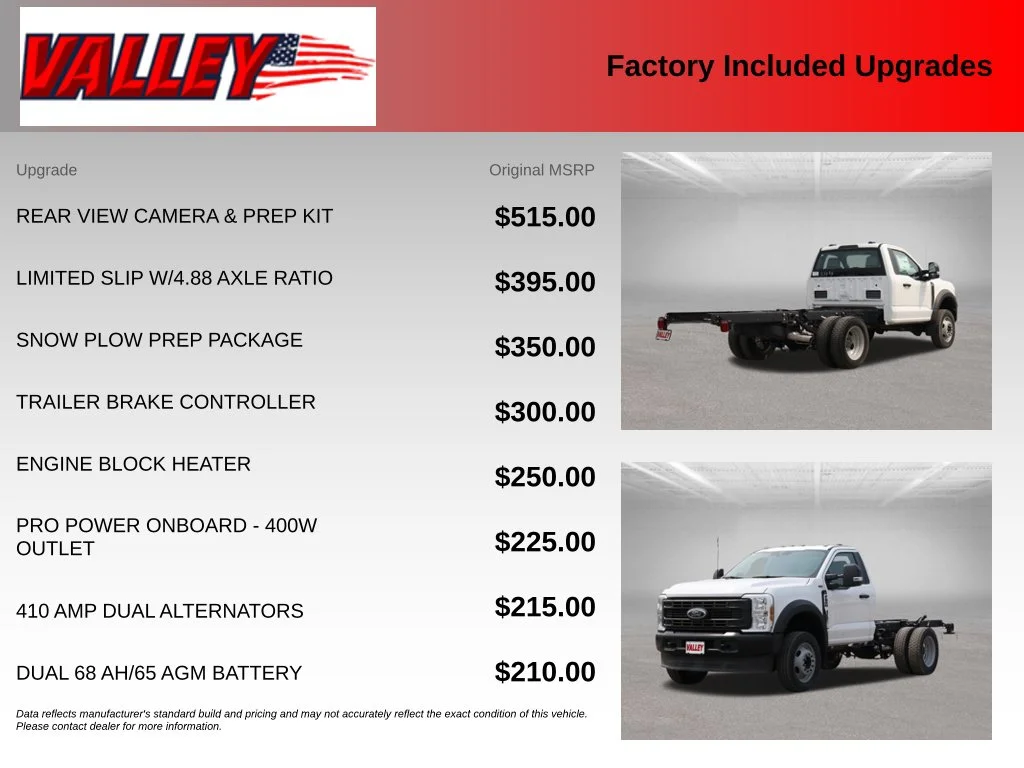 New 2026 Oxford White Ford F-550® XL image 4