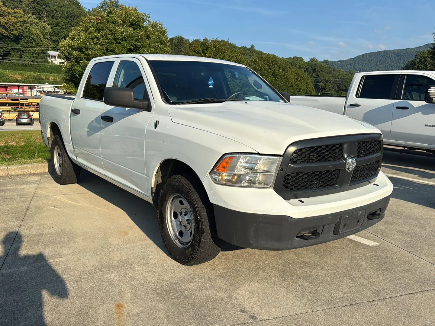 Used 2018 Bright White Clearcoat Ram SSV image 1