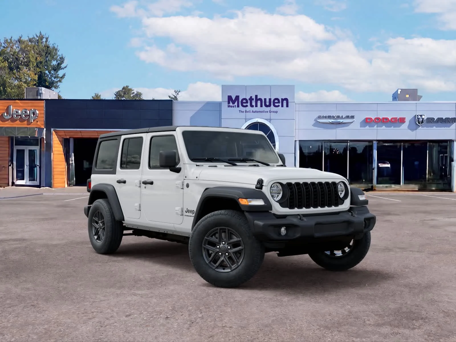 New 2026 Bright White Clearcoat Jeep Sport S image 5