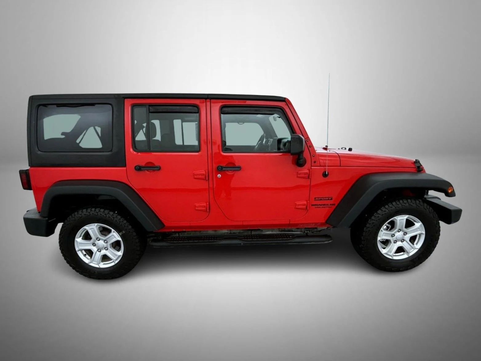 Used 2017 Red Jeep Unlimited Sport image 4