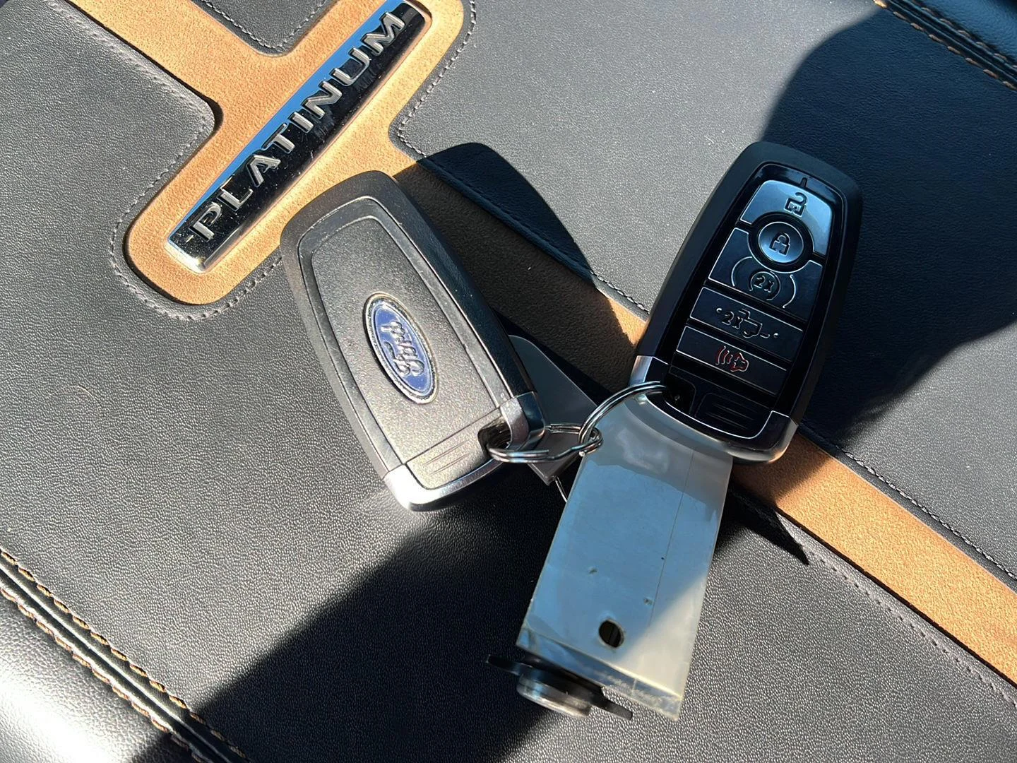 Used 2024 Antimatter Blue Ford Platinum image 19
