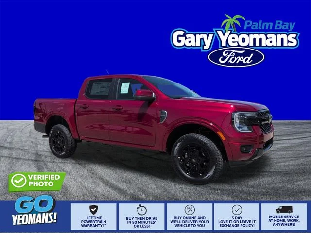 New 2026 Ruby Red Metallic Tinted Clearcoat Ford Lariat® image 1