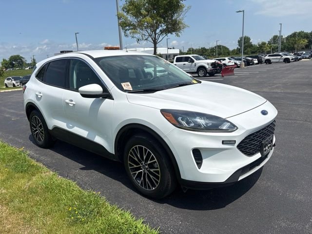 Used 2021 White Ford SE image 3