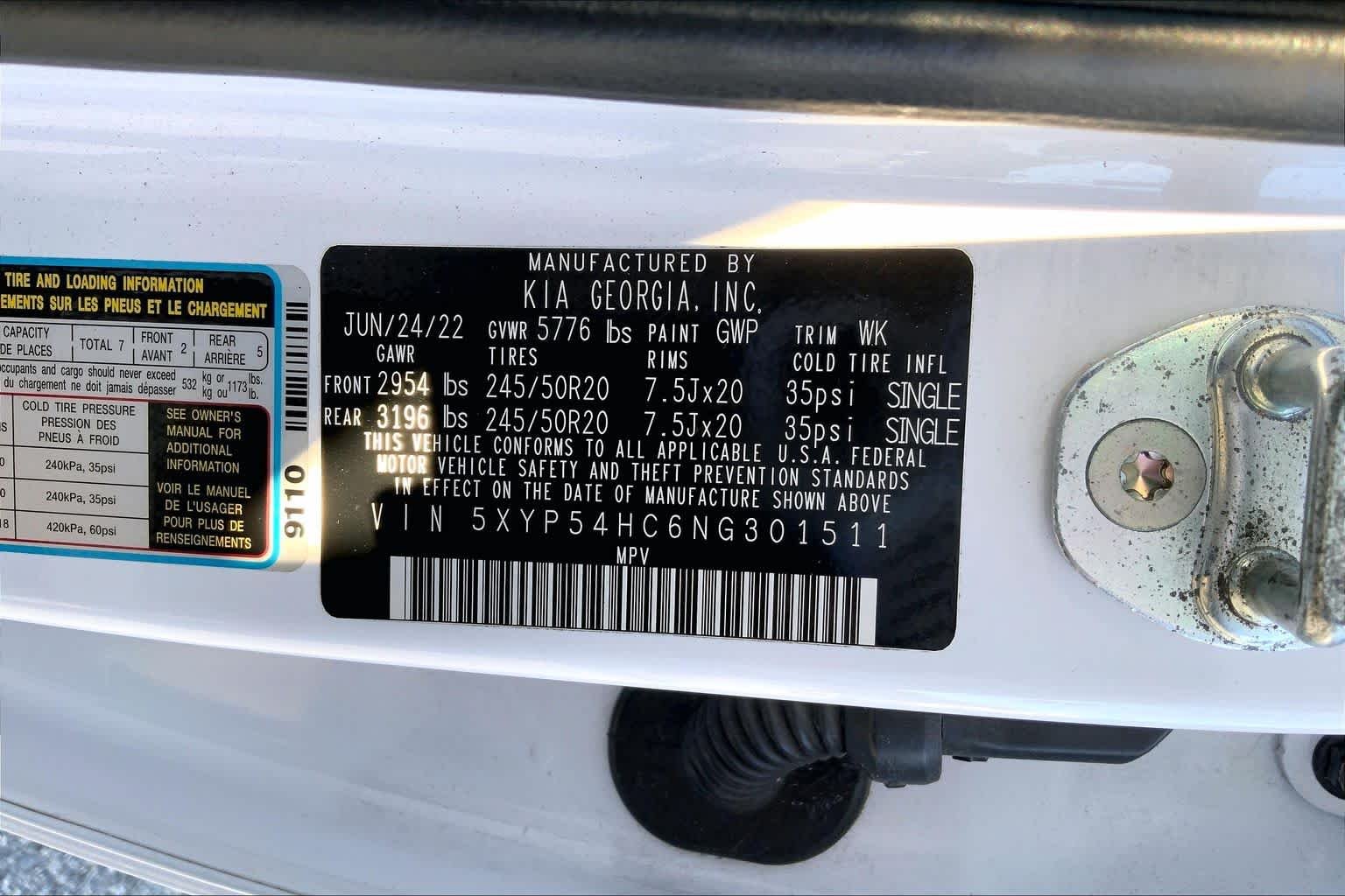 Used 2022 Glacial White Pearl Kia SX image 30