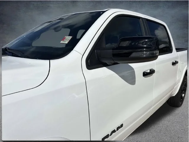 New 2027 Bright White Clear-Coat Exterior Paint RAM Laramie image 11