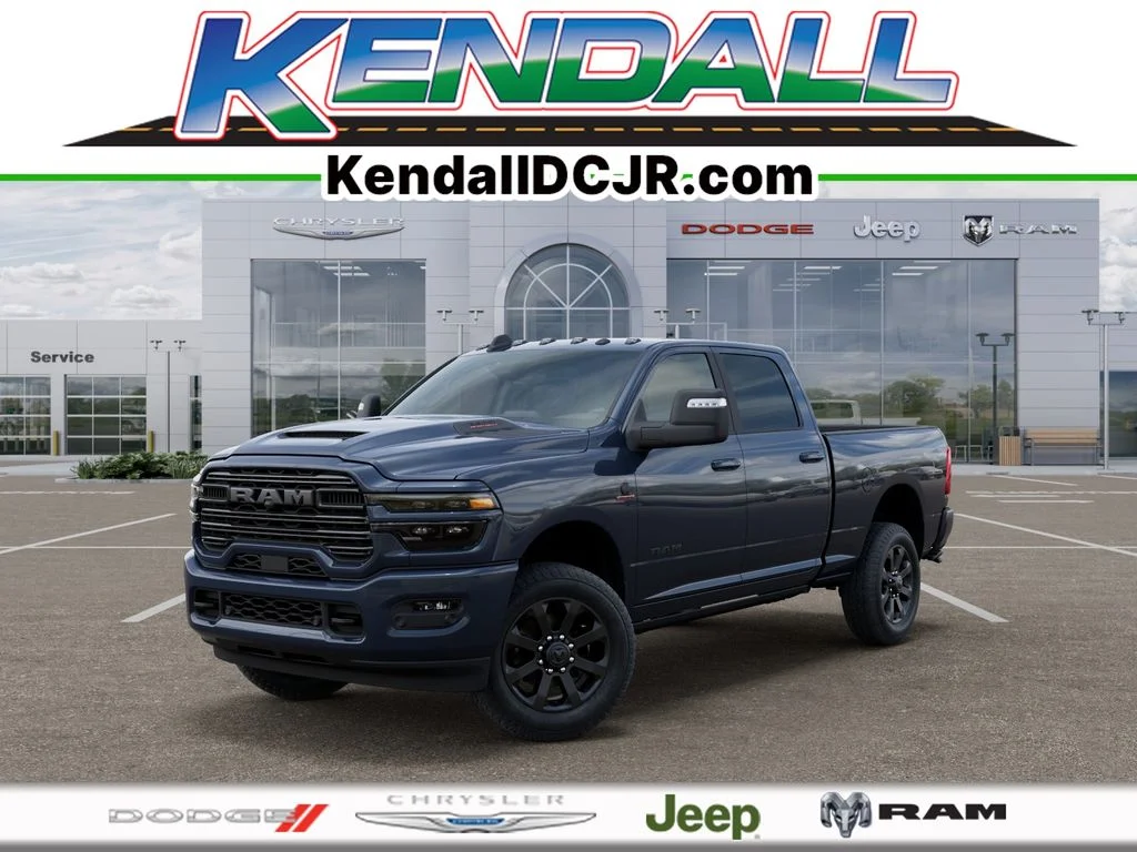 New 2026 Forged Blue Metallic Exterior Paint RAM Laramie image 1