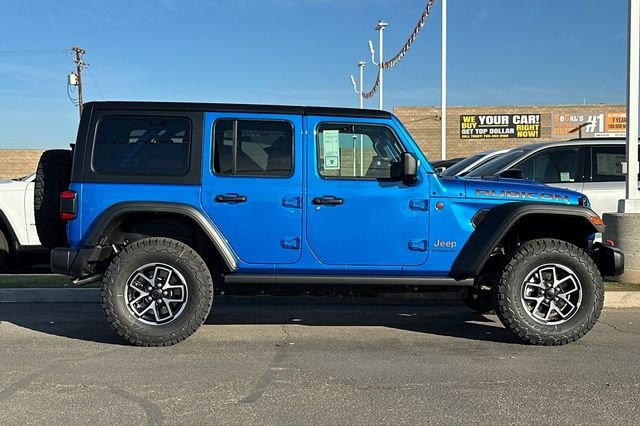 New 2026 Hydro Blue Pearlcoat Jeep Rubicon image 6