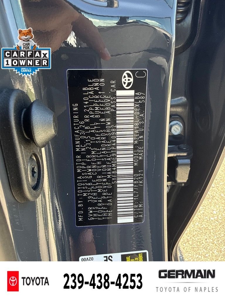 Used 2026 Gray Toyota LE image 21