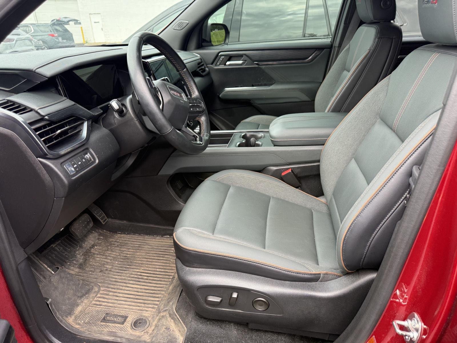 Used 2024 Volcanic Red Tintcoat GMC AWD AT4 image 7