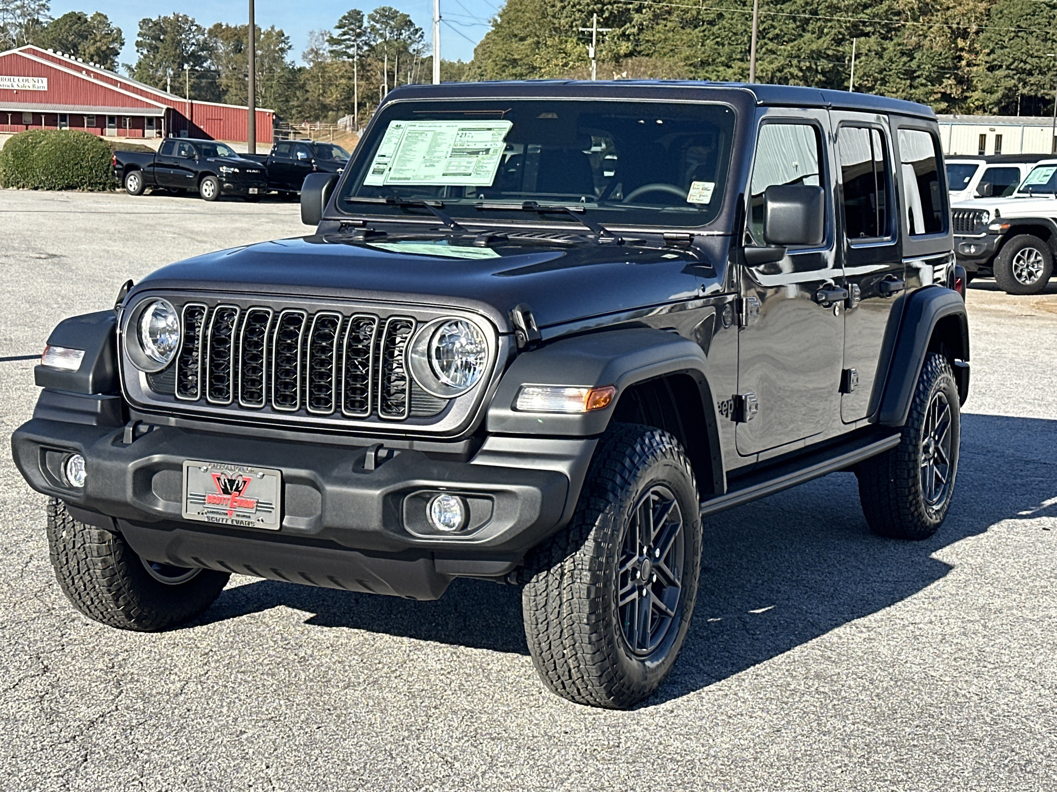 New 2026 Granite Crystal Metallic Clear-Coat Exterior Paint Jeep Sport S image 4