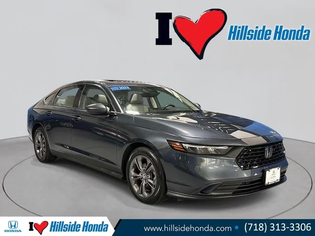 Certified Used 2023 Meteorite Gray Metallic Honda EX image 6