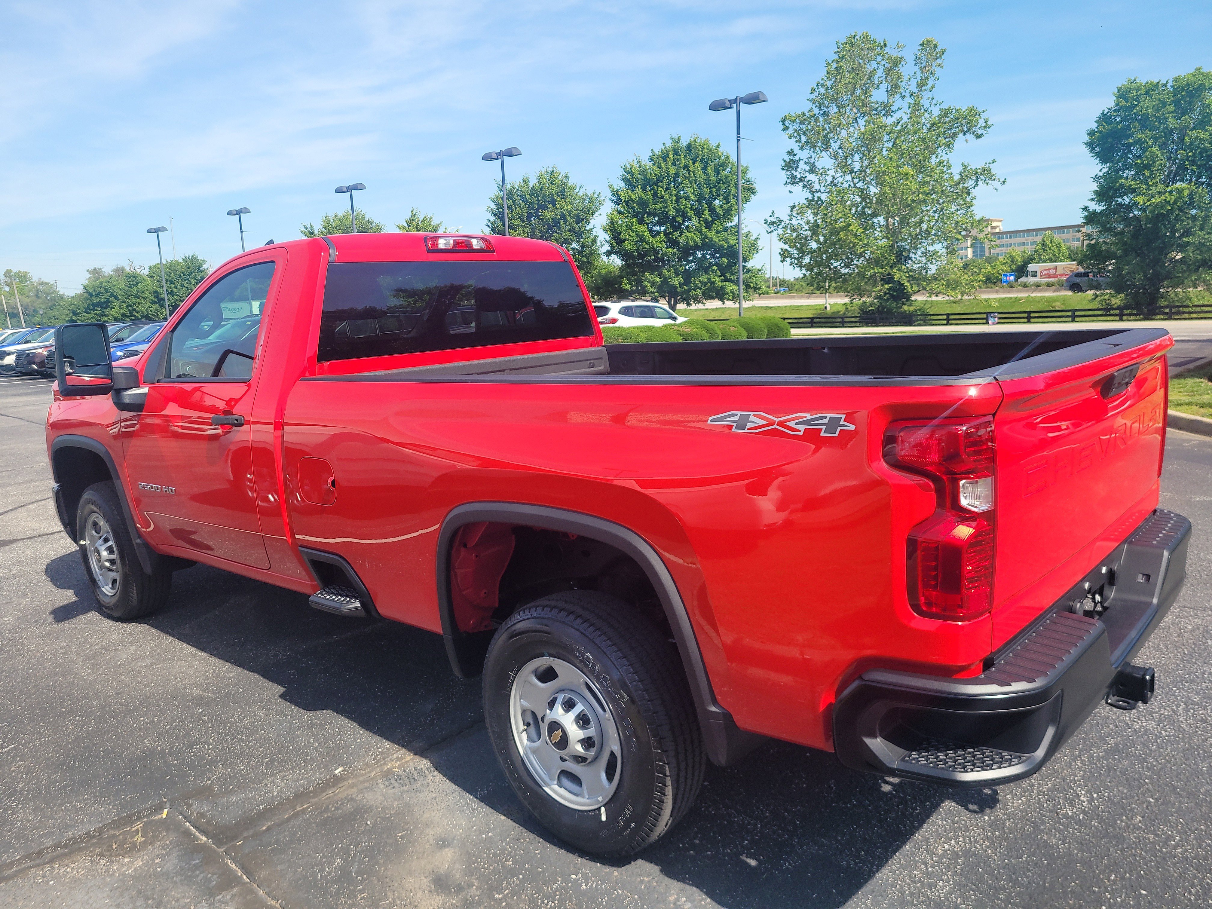 New 2024 Red Hot Chevrolet WT image 4