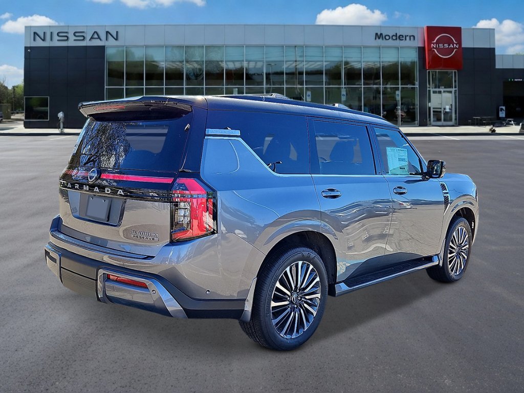 New 2026 Gun Metallic / Super Black Two-tone Nissan Platinum Reserve image 3