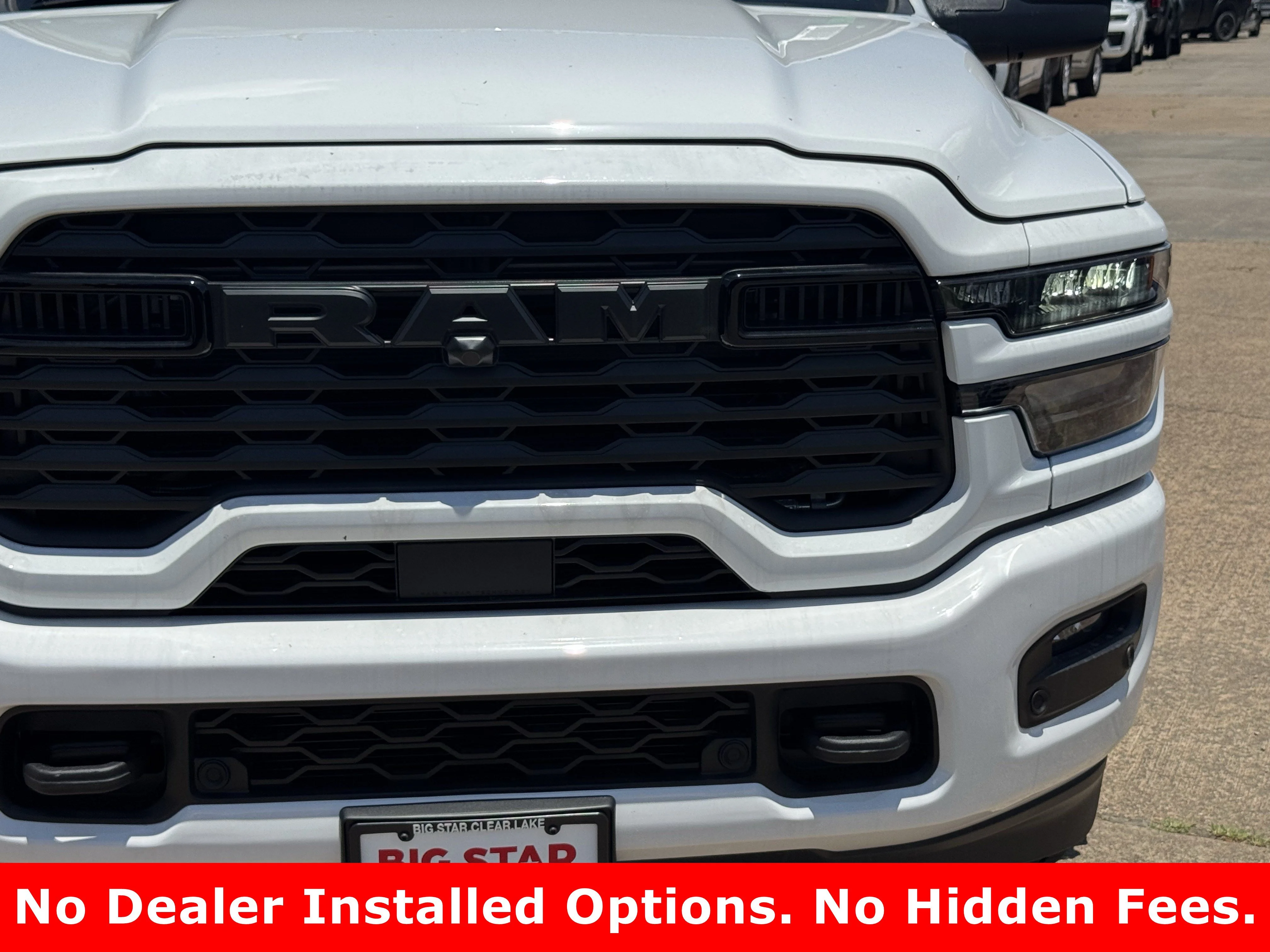 New 2026 Bright White Clearcoat Ram Lone Star image 4