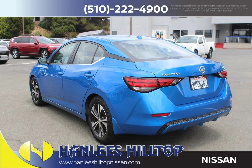 Used 2020 Blue Nissan SV image 9