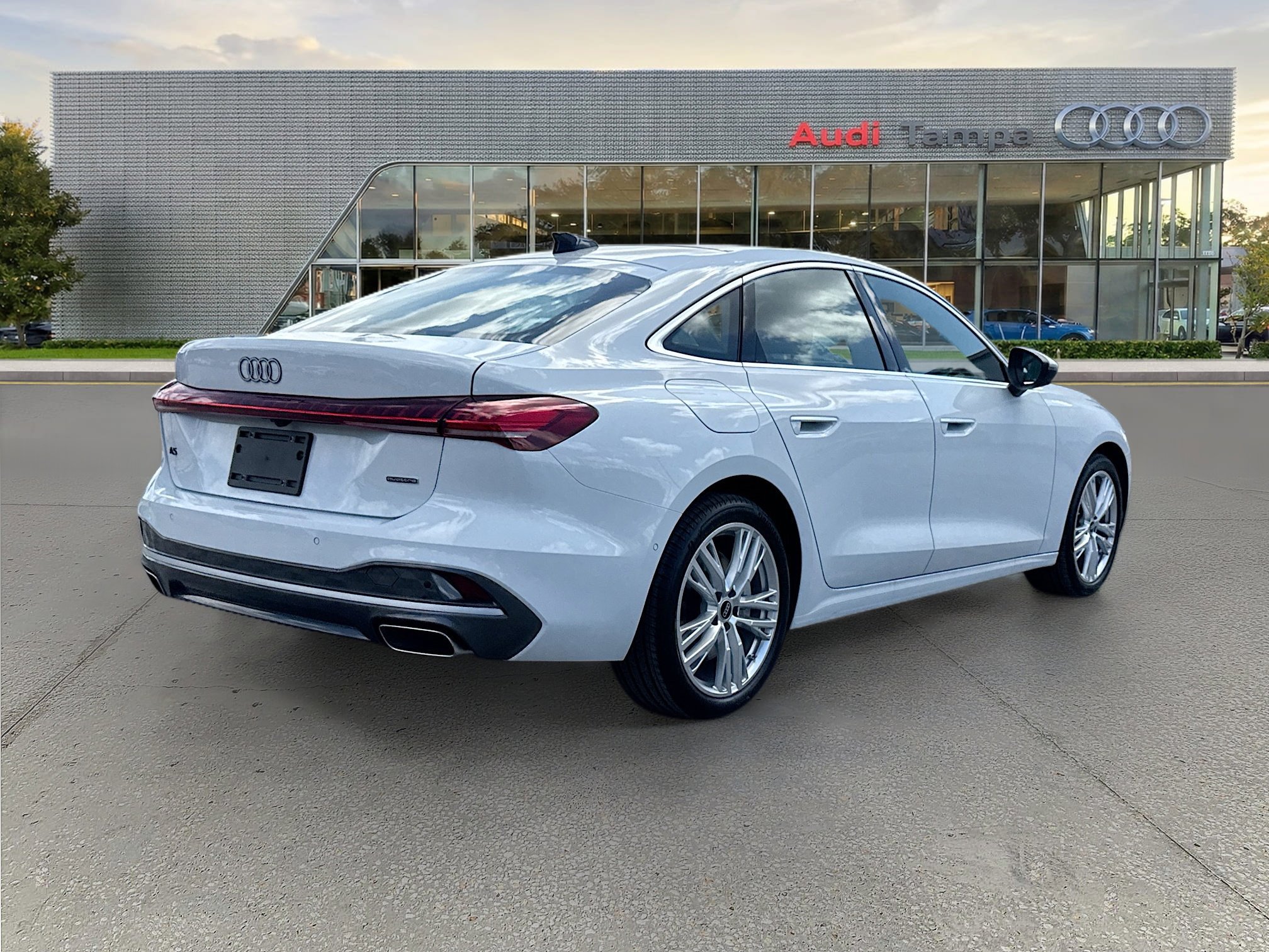 New 2026 Glacier White Metallic Audi Premium image 3