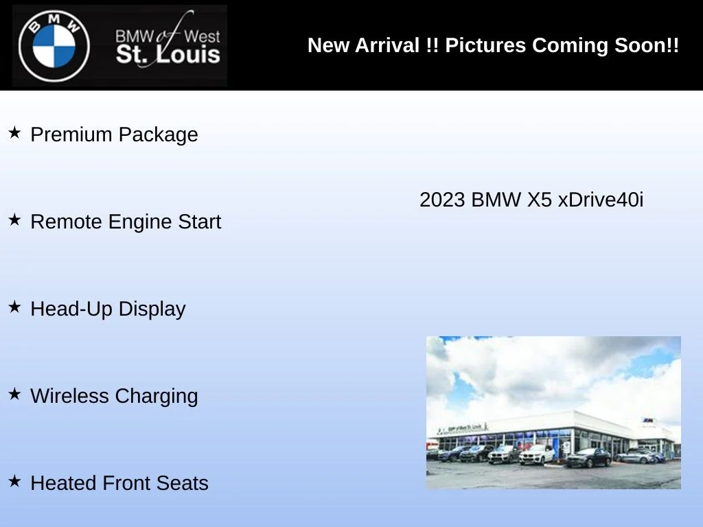 Used 2023 Black BMW xDrive40i image 3