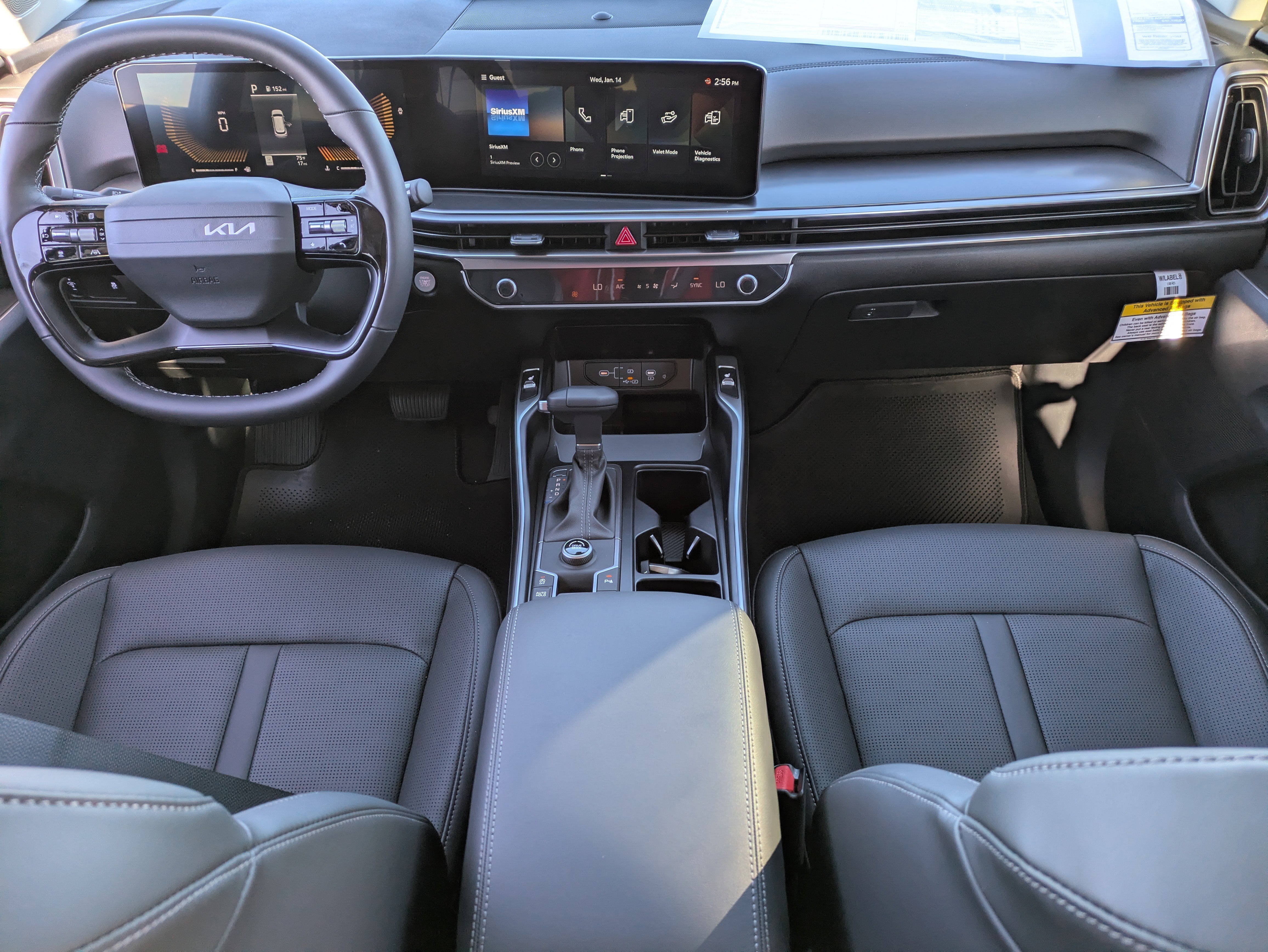 New 2026 Ebony Black Kia S image 16