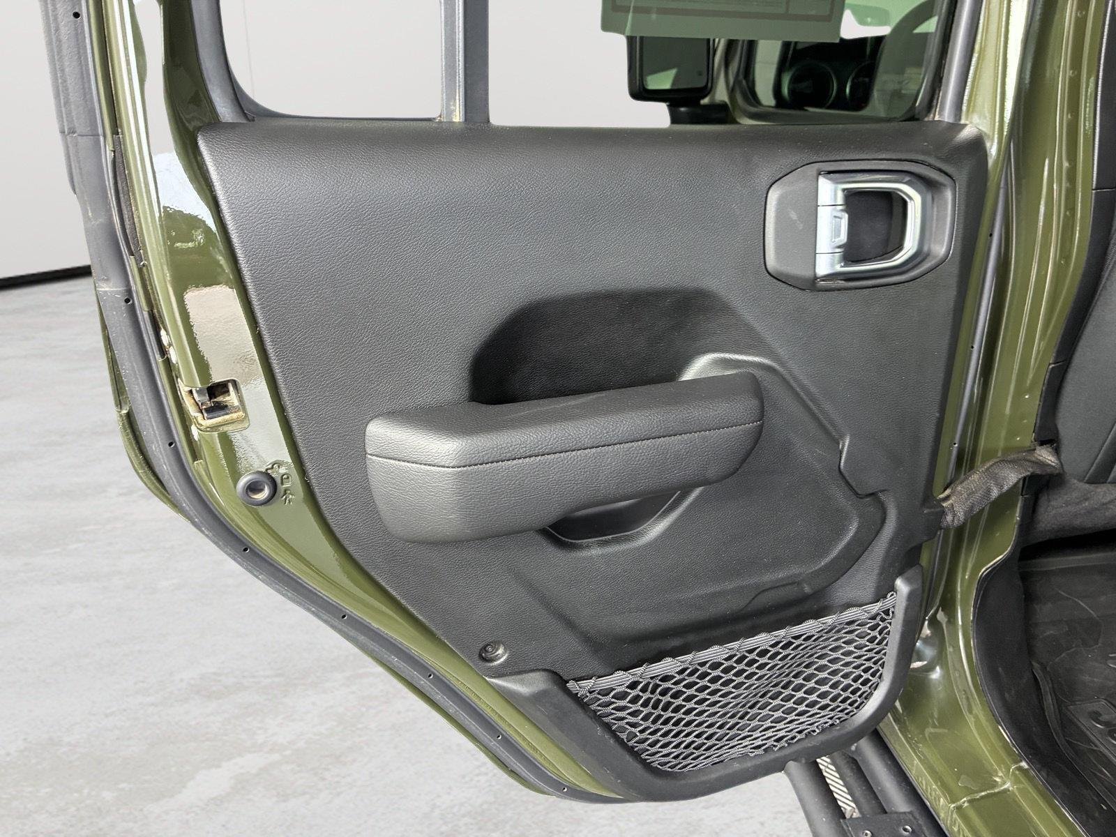 Used 2022 Sarge Green Clearcoat Jeep Unlimited Willys image 21