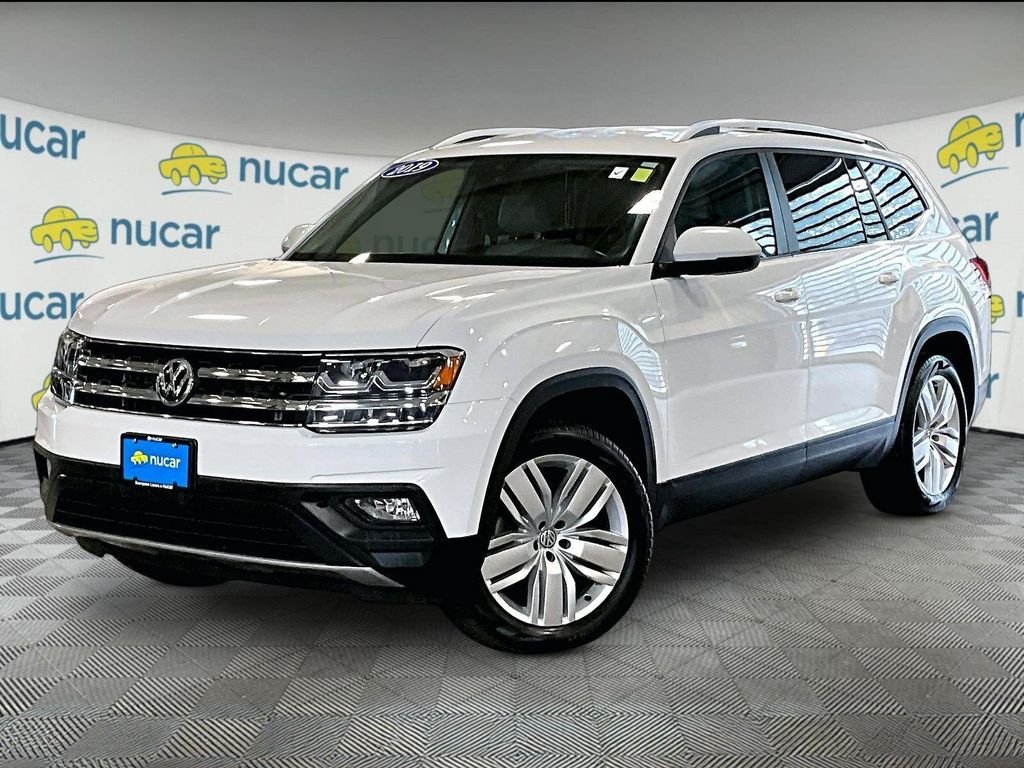 Used 2019 White Volkswagen 3.6L V6 SE image 3