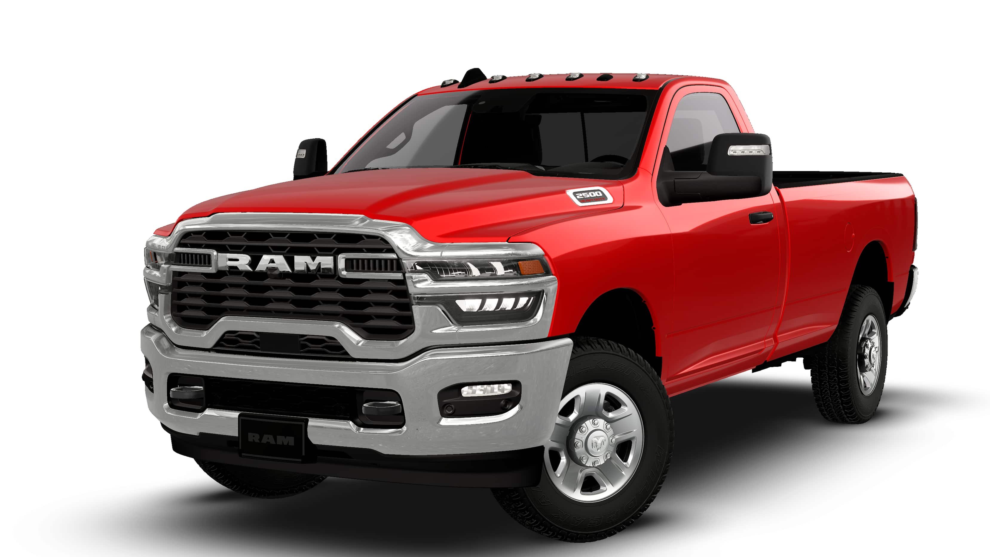 New 2026 Flame Red Clear-Coat Exterior Paint RAM Tradesman image 13