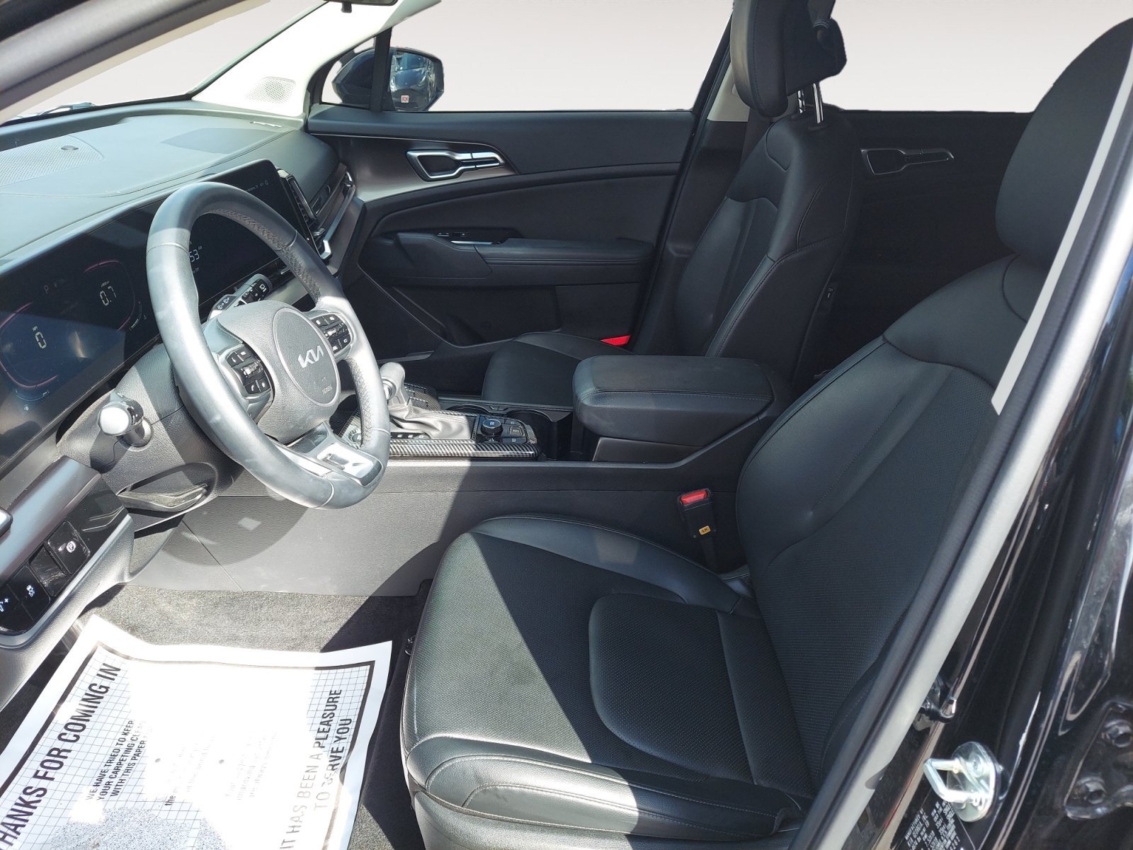 Used 2025 Ebony Black Kia EX image 23
