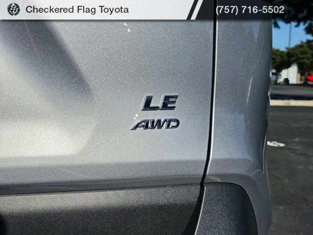 Used 2025 Silver Sky Metallic Toyota LE image 8