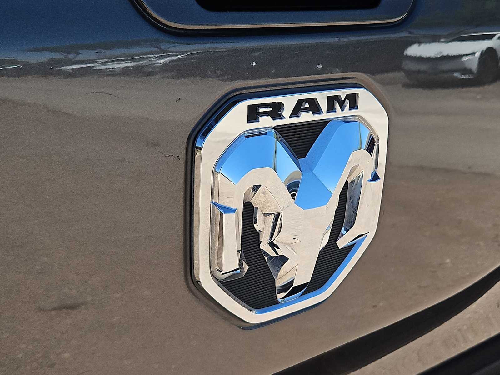 Used 2023 Granite Crystal Metallic Clearcoat Ram Big Horn image 11