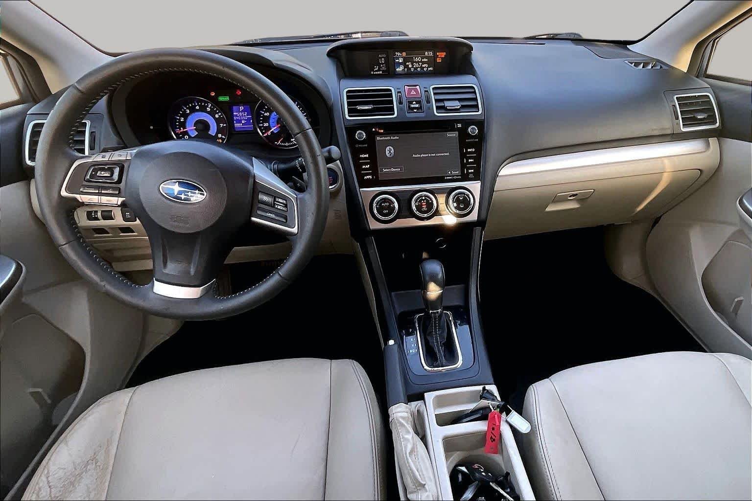 Used 2015 Quartz Blue Pearl Subaru Touring image 16